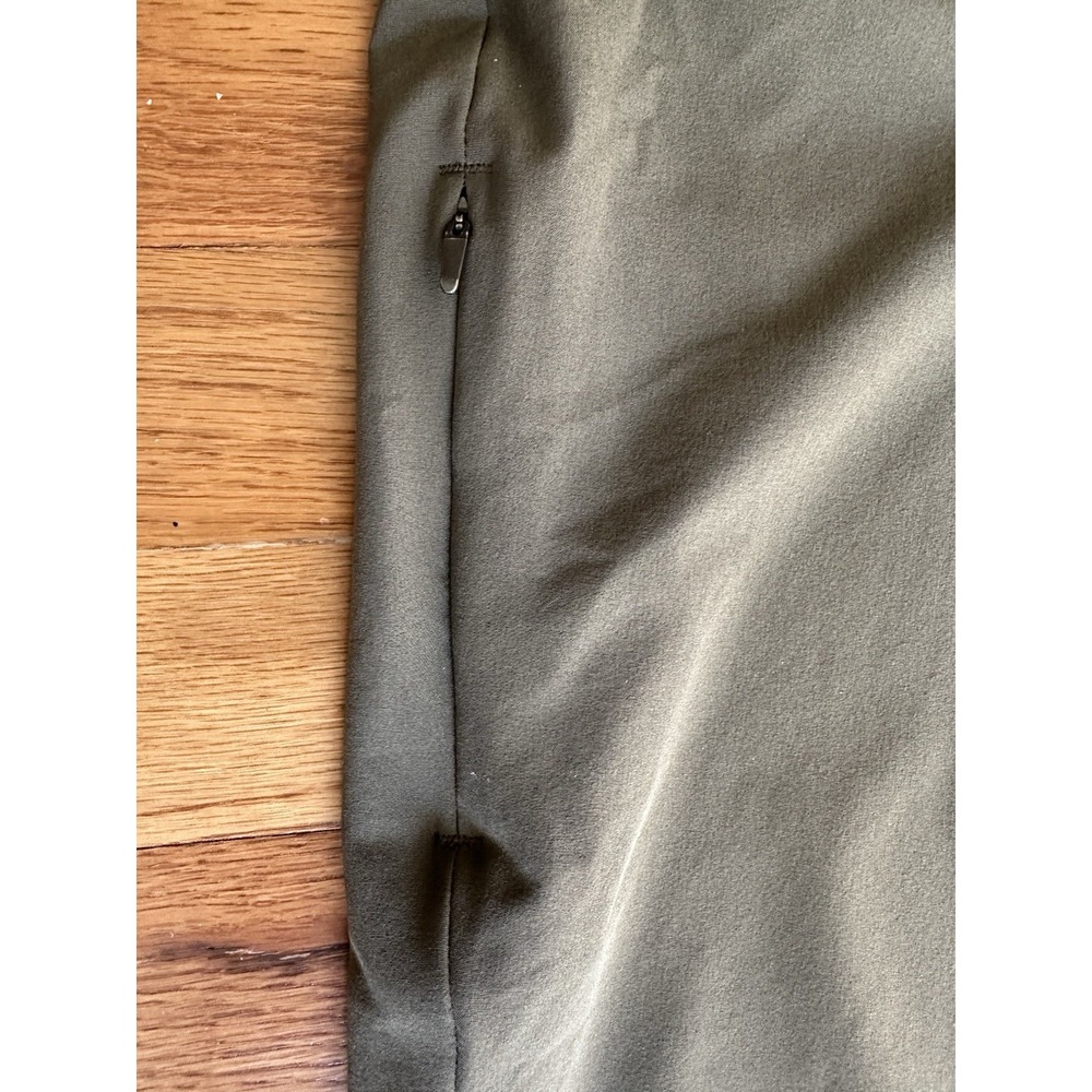 Patagonia Happy Hike Studio Pants Women's L Olive Green Hiking Travel Jogger - Picture 13 of 13